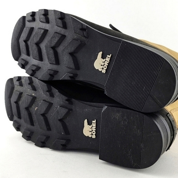 Sorel Emelie 1964 Women's Waterproof Cold  Weather Block Heel Tan Boots Size 7 - Picture 10 of 15